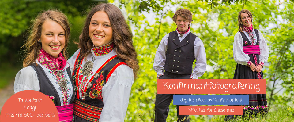Konfirmantfotografering i Kragerø