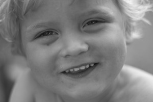 Portrett av liten gutt
